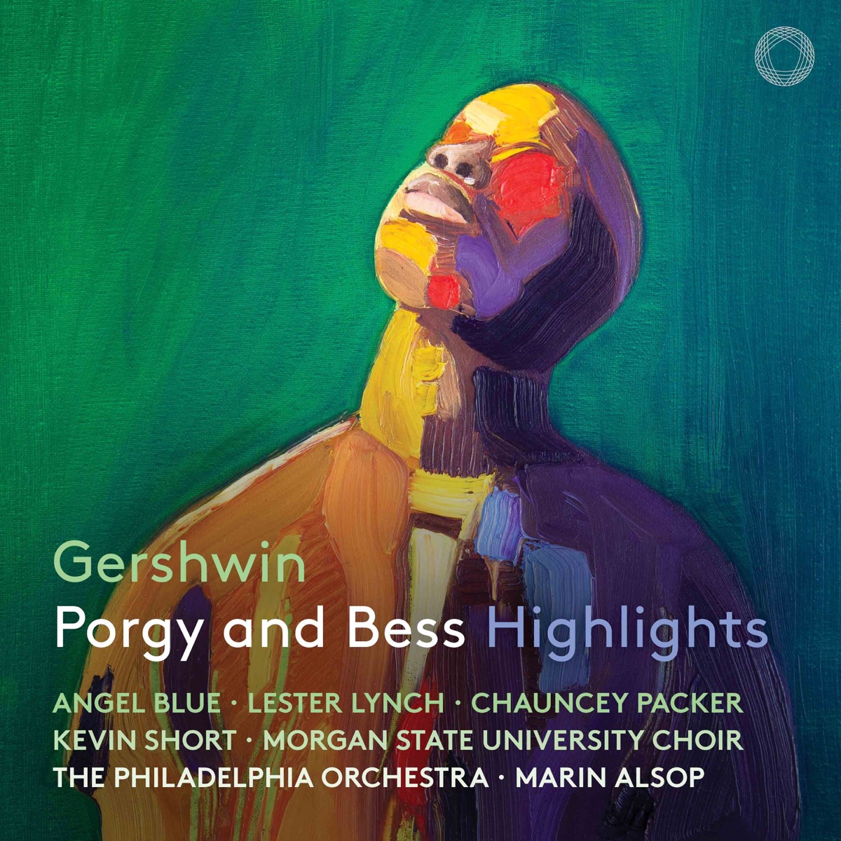 Gershwin: Porgy & Bess (Highlights) by Marin Alsop, Philharmonia Orchestra, Angel Blue, Lester Lynch & Chauncey Packer album cover