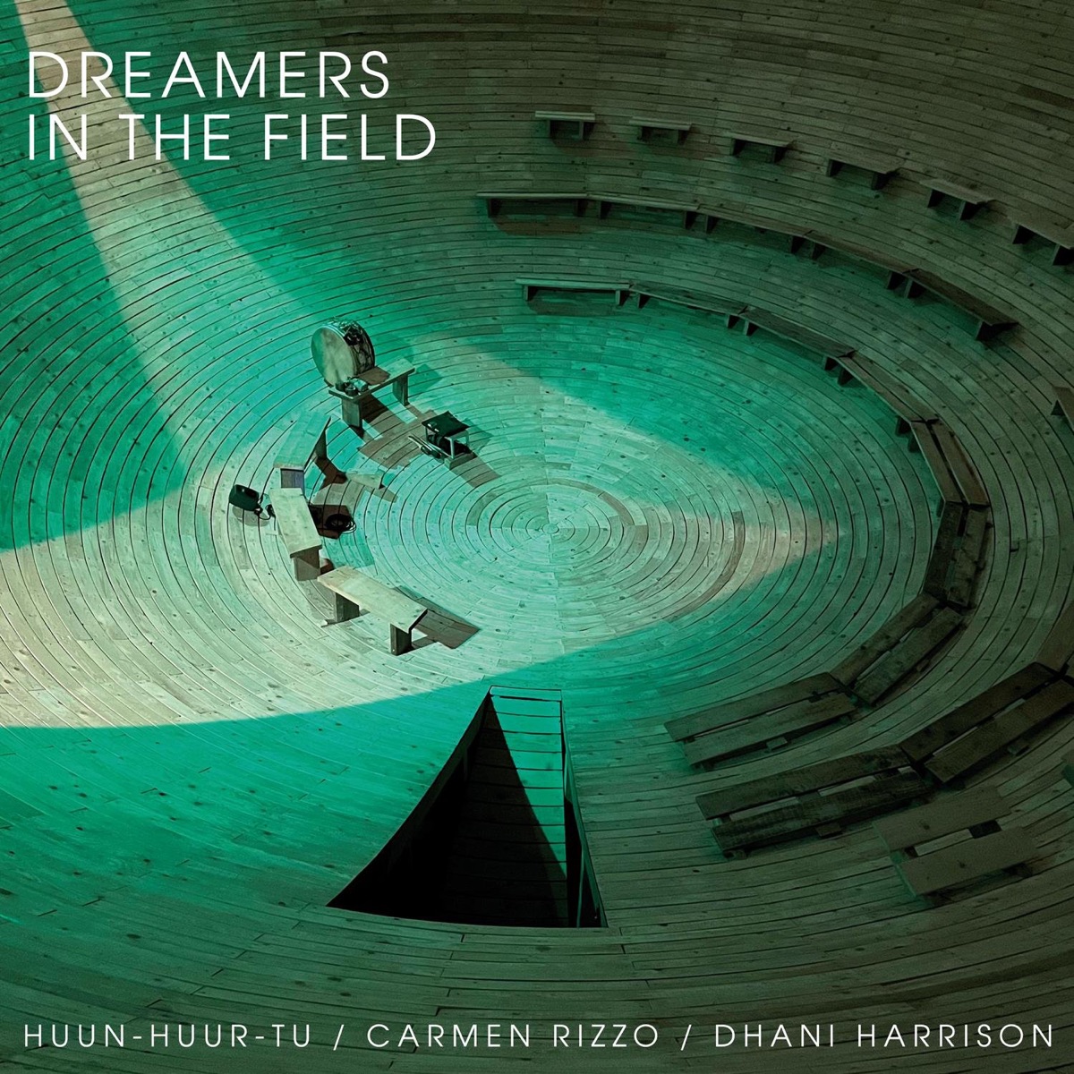 Dreamers In the Field by Huun-Huur-Tu, Carmen Rizzo & Dhani Harrison album cover