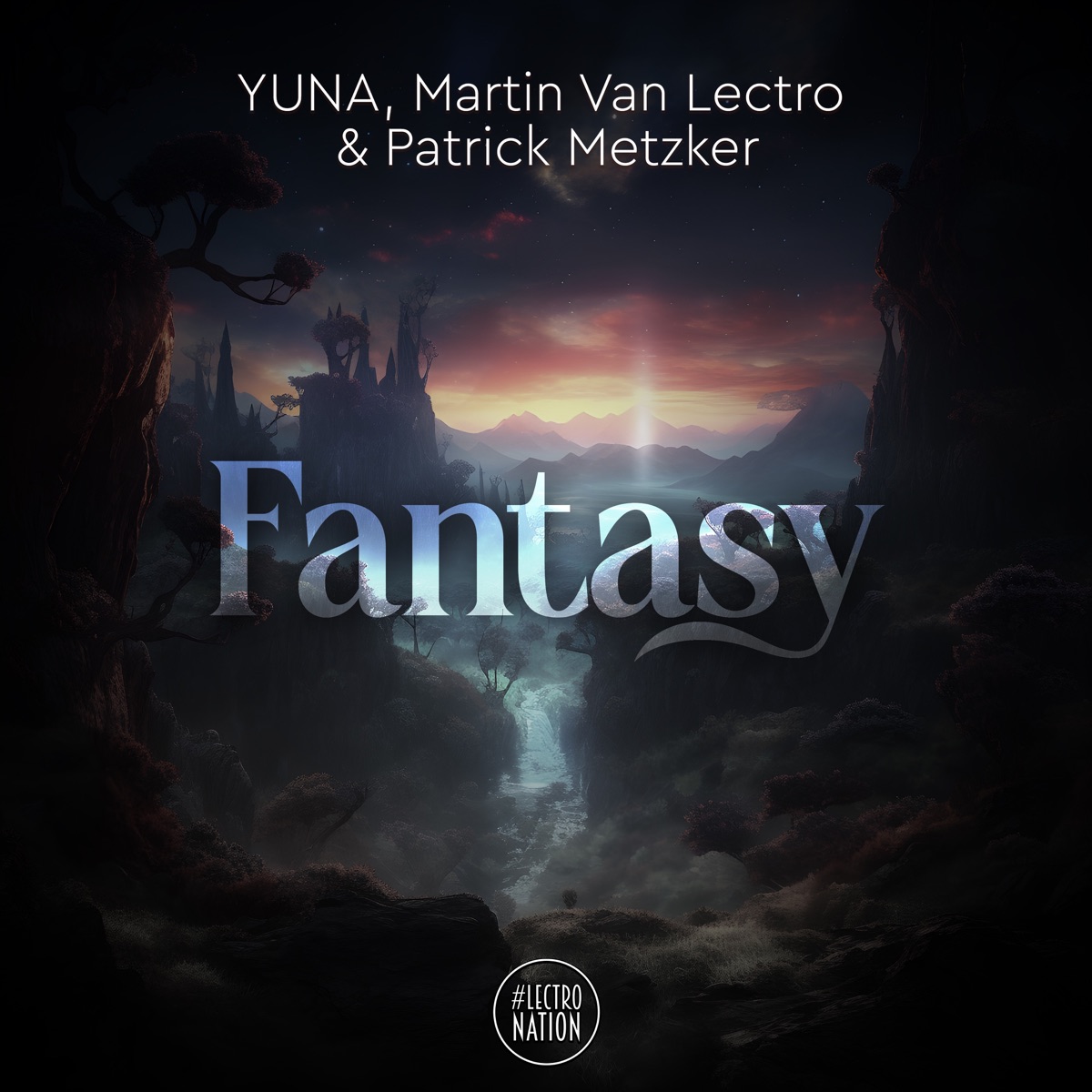 Fantasy - Single by YUNA, Martin van Lectro & Patrick Metzker album cover