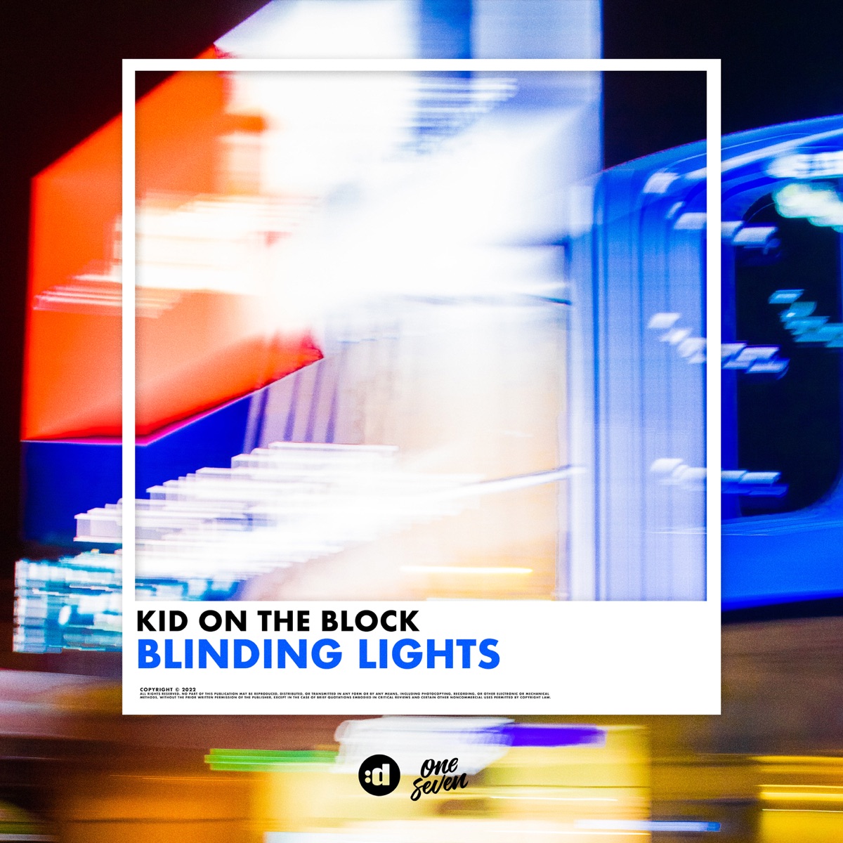Blinding Lights - Single by Kid On The Block album cover