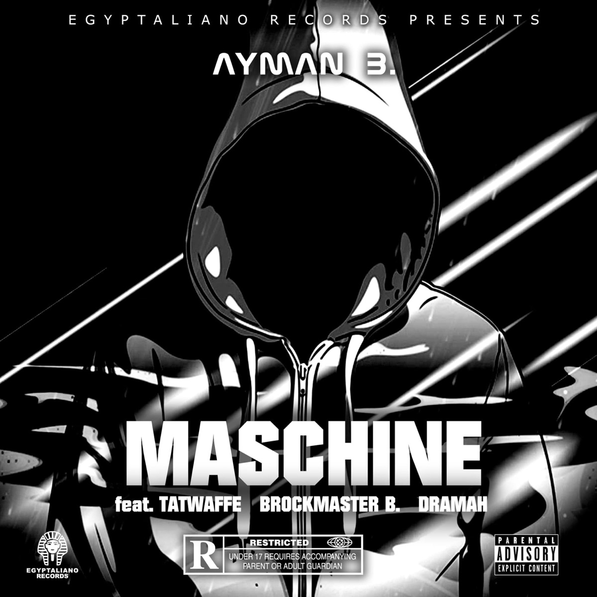 Maschine (feat. Brockmaster B., Dramah & Tatwaffe) - Single by Ayman B album cover