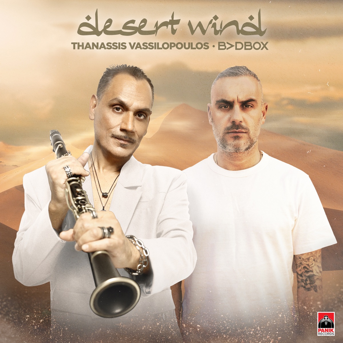 Desert Wind - Single by Thanassis Vassilopoulos & Badbox album cover
