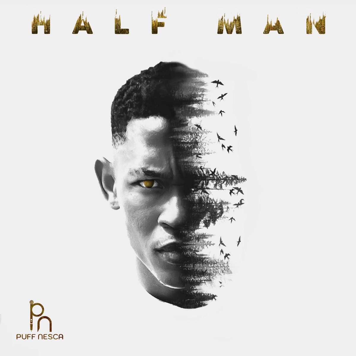 Half Man (feat. KilloTronix) by Puff Nesca album cover