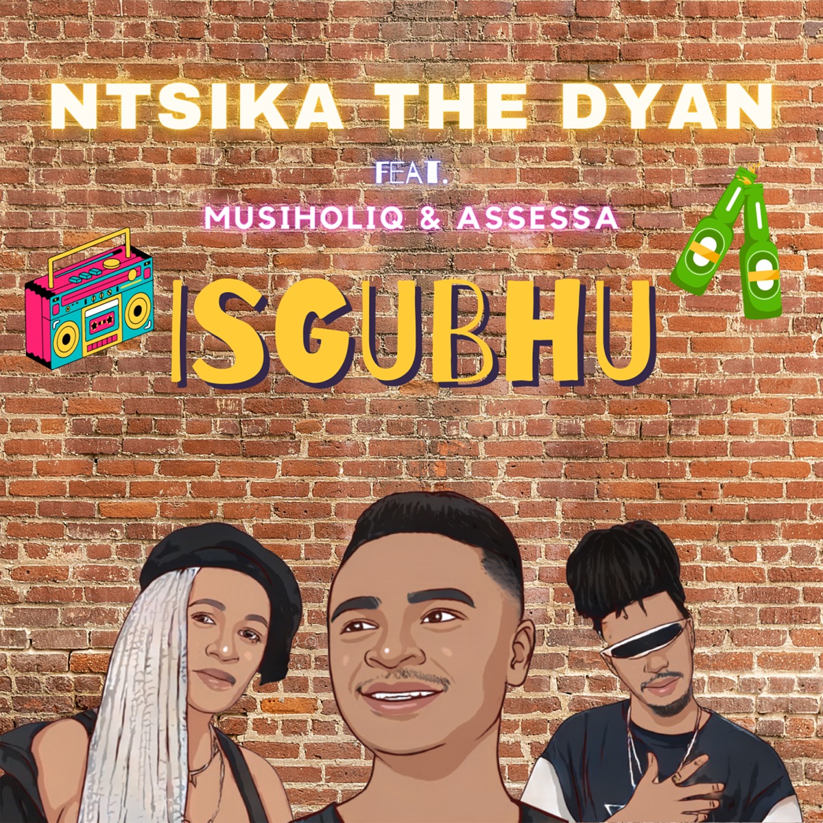 Isgubhu (feat. MusiholiQ & Assessa) - Single by Ntsika The Dyan album cover