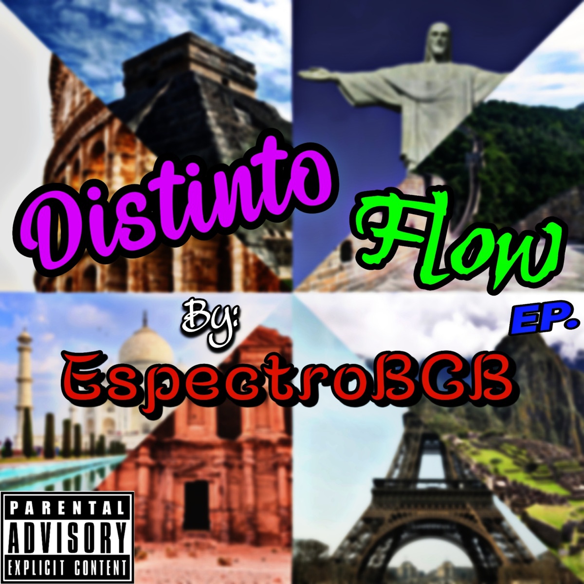 Distinto Flow - EP by EspectroBCB album cover