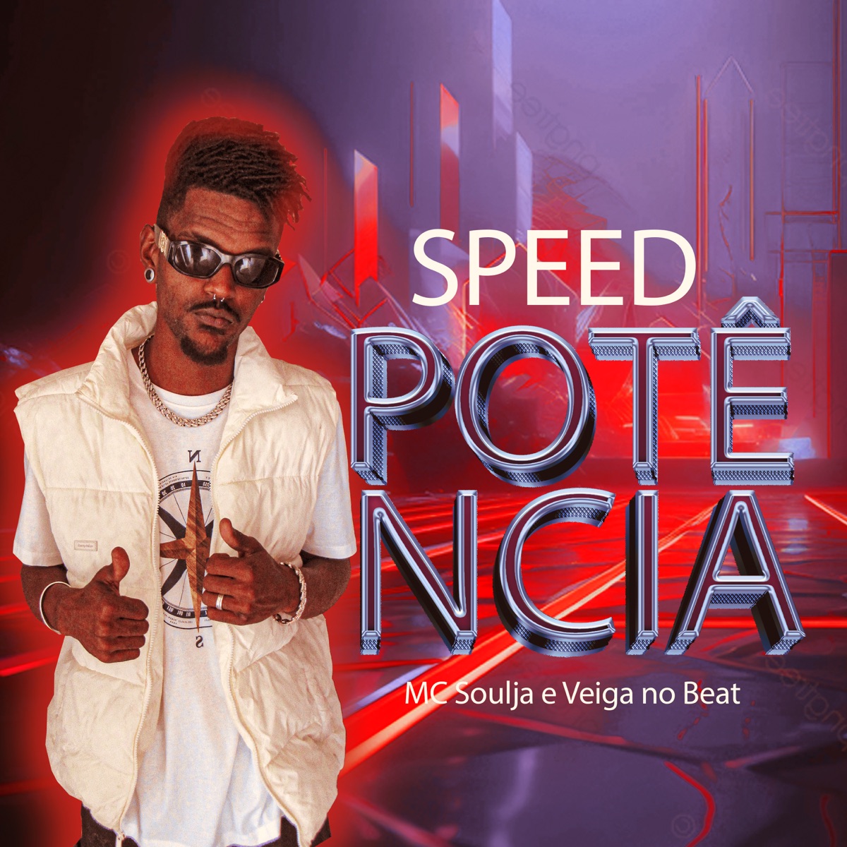 Potência Speed - Single by MC Soulja & Veiga no beat album cover