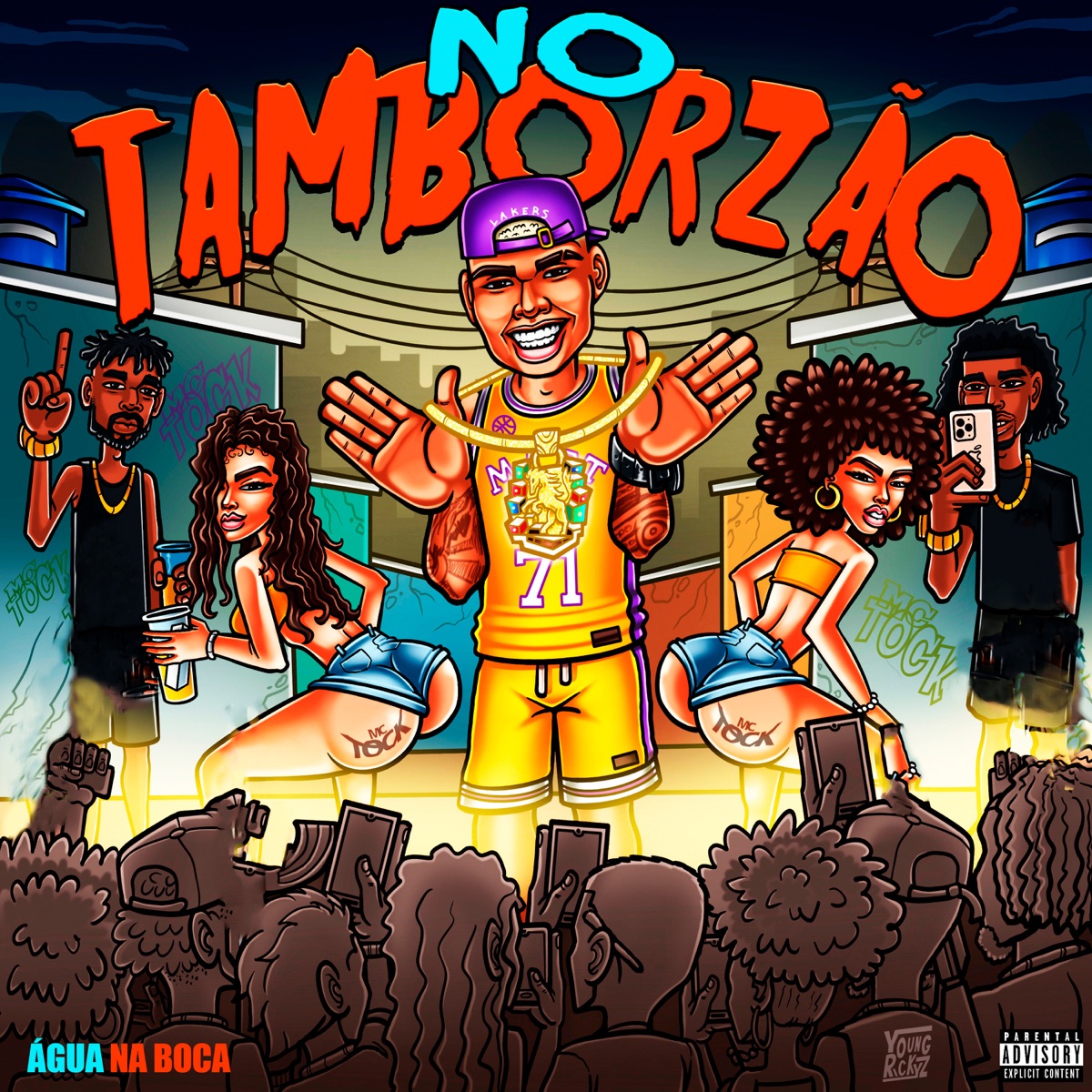 Água na Boca (No Tamborzão) - Single by Mc Tock album cover