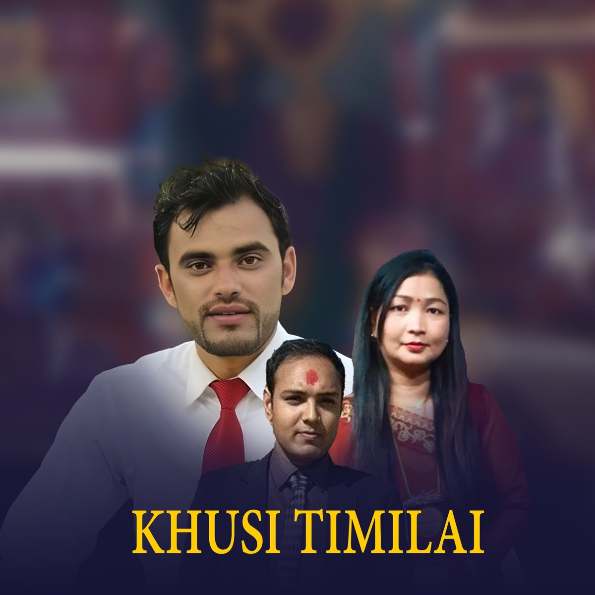 Khusi Timilai - Single by Tek Chapagain Tnc, Bimala Gaire & Arjun Bastola album cover