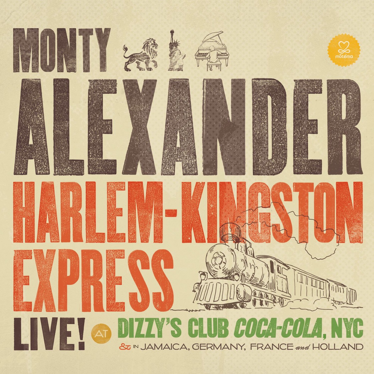 Harlem-Kingston Express (Live at Dizzy's Club Coca-Cola, NYC) by Monty Alexander album cover