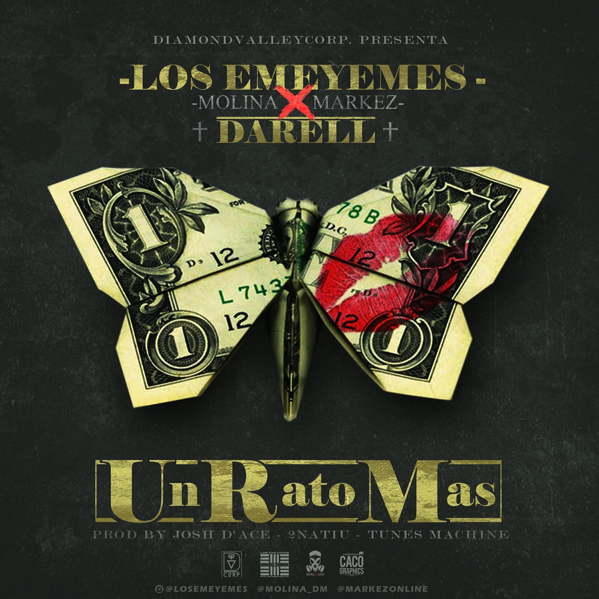 Un Rato Mas (feat. Darell) - Single by LosEmeyemes album cover