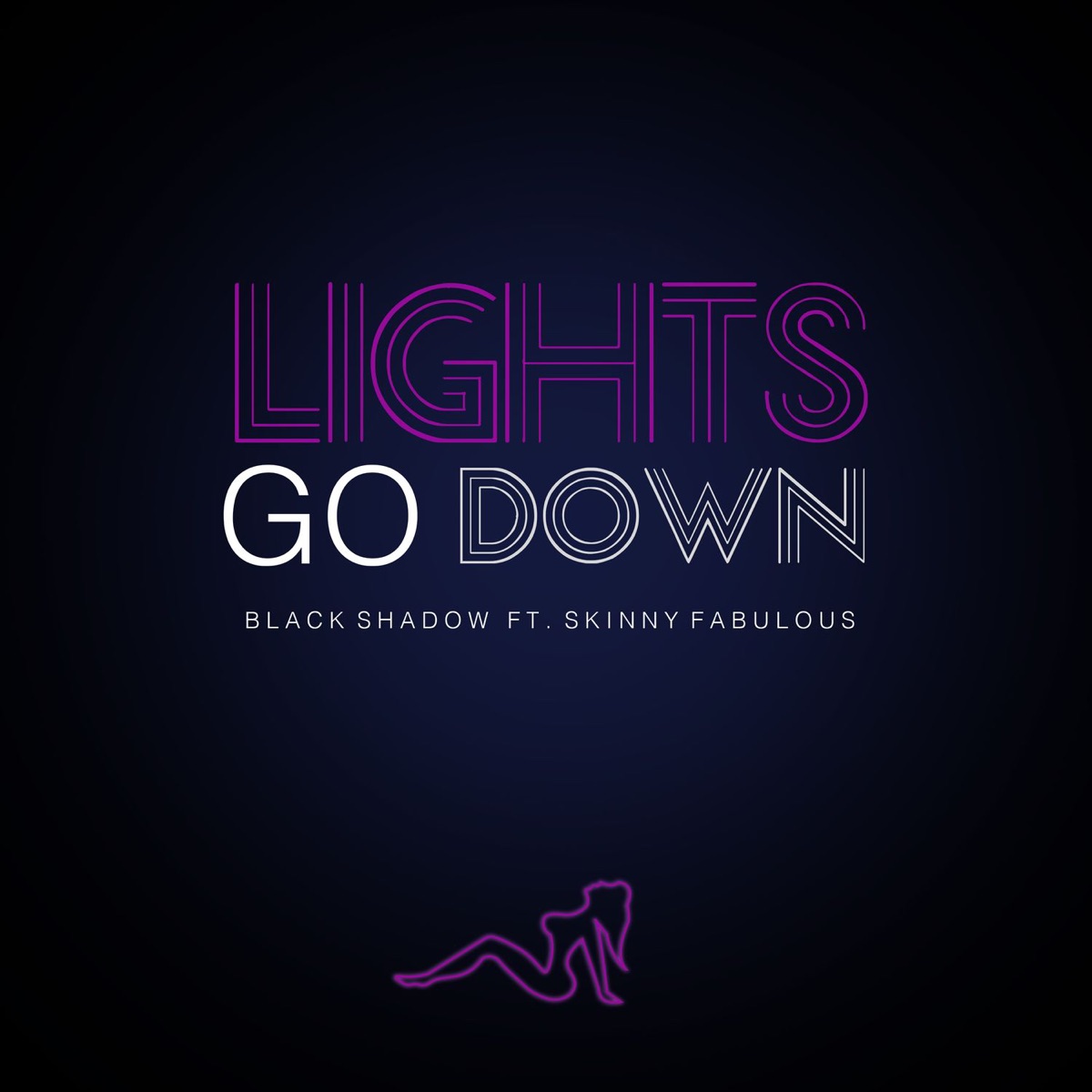 Lights Go Down (feat. Skinny Fabulous) - Single by Black Shadow album cover