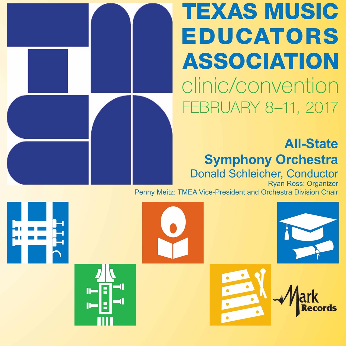 2017 Texas Music Educators Association (TMEA): All-State Symphony Orchestra [Live] by Texas All-State Symphony Orchestra & Donald Schleicher album cover