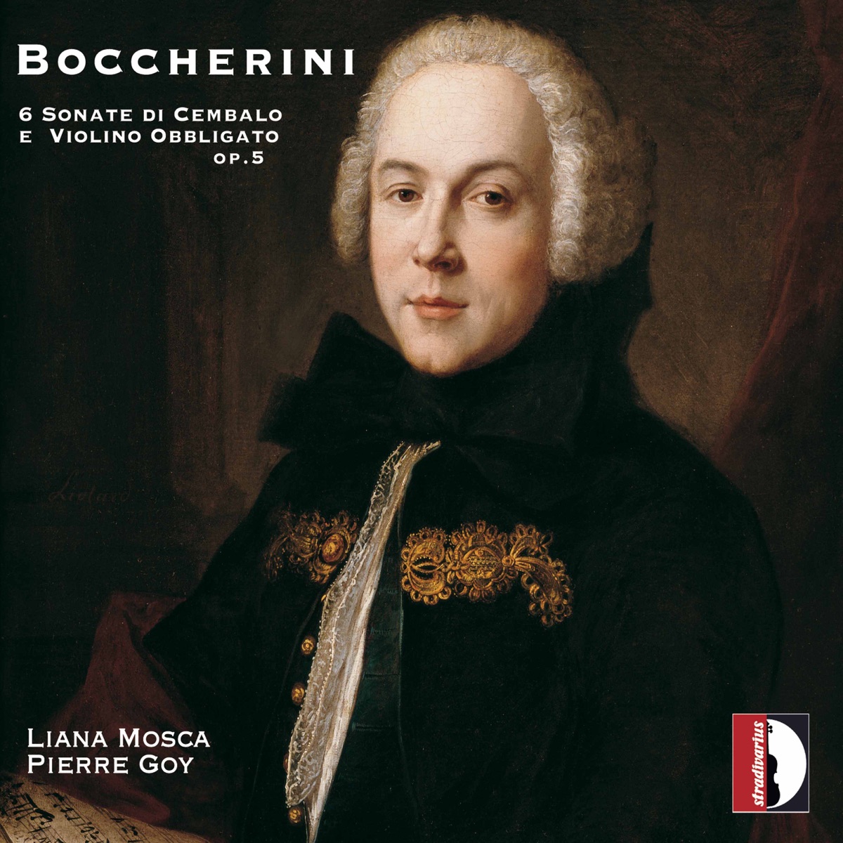 Boccherini: 6 Violin Sonatas, Op. 5 by Liana Mosca & Pierre Goy album cover