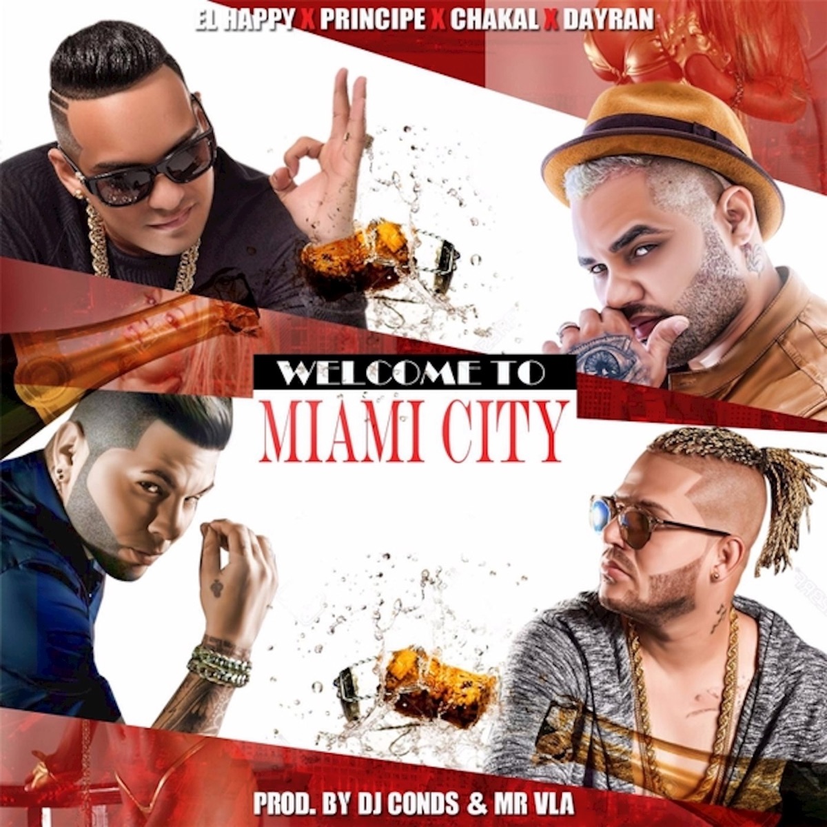 Welcome To Miami City (feat. Chakal, El Happy, Principe & Dayran) - Single by El Taiger album cover