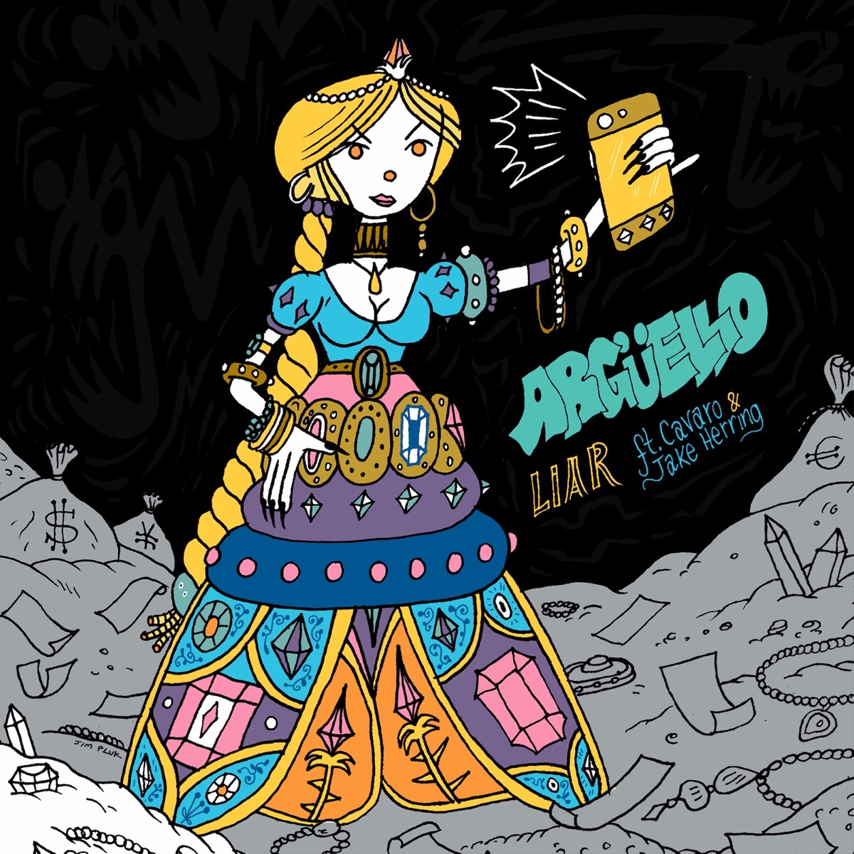 Liar (feat. Cavaro & Jake Herring) - Single by Argüello album cover