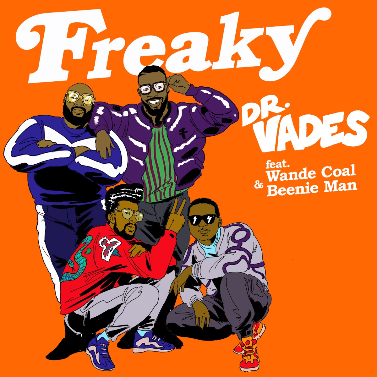 Freaky (feat. Wande Coal & Beenie Man) [Radio Edit] - Single by Dr. Vades album cover