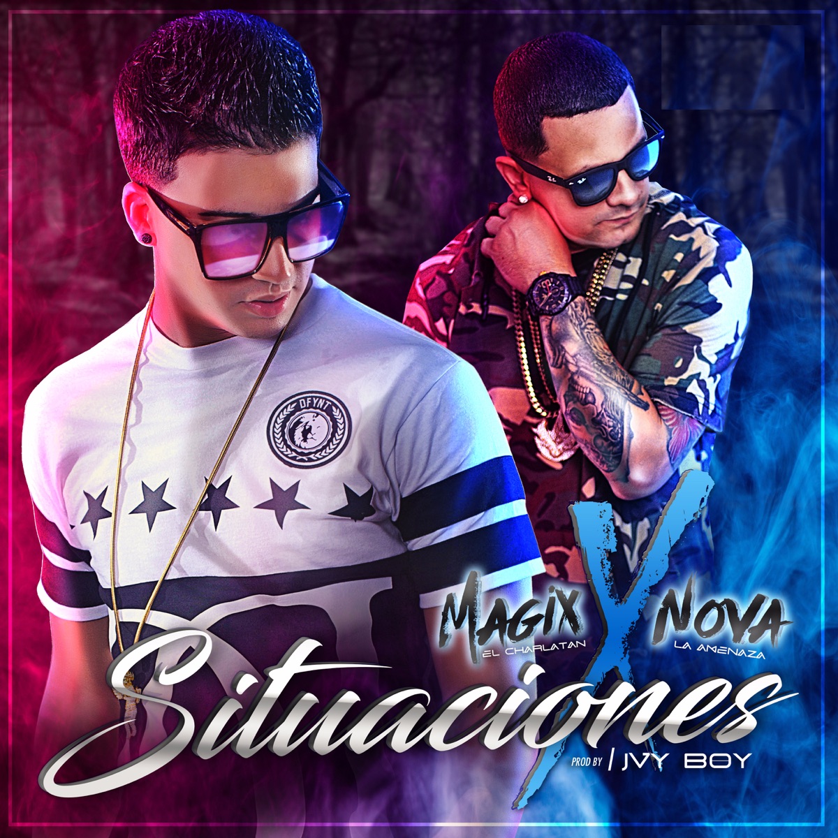 Situaciones (feat. Magix El Charlatan) - Single by Nova "La Amenaza" album cover