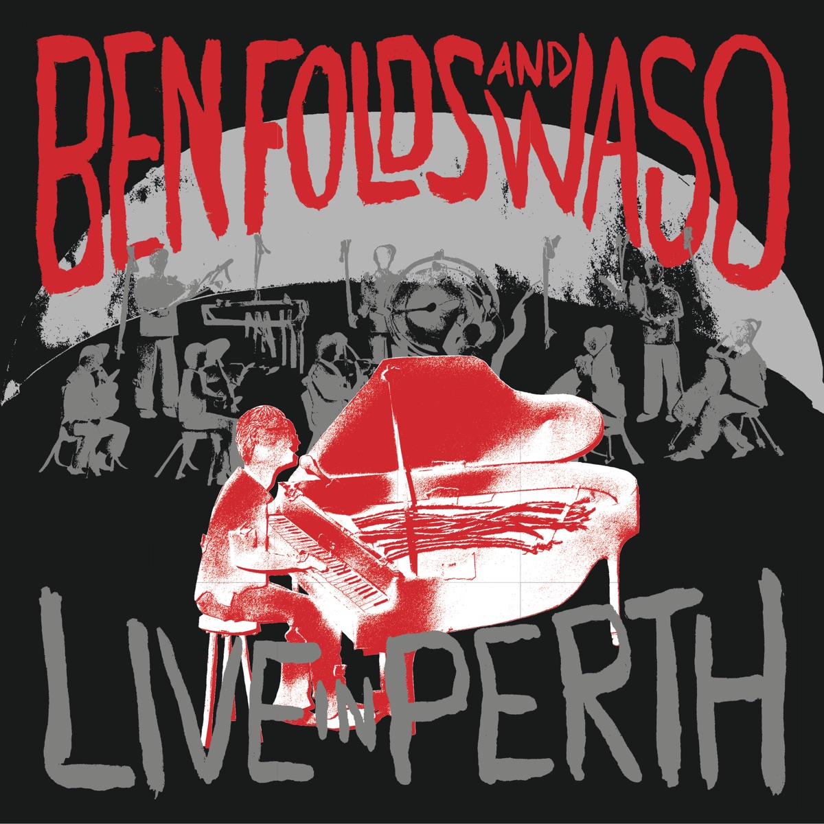 Live In Perth (with West Australian Symphony Orchestra) by Ben Folds album cover