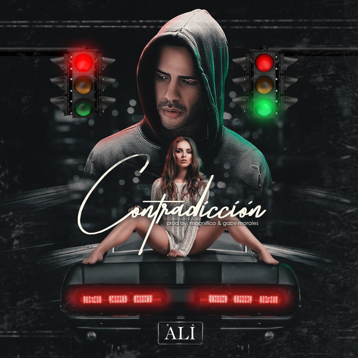 Contradiccion - Single by Ali album cover