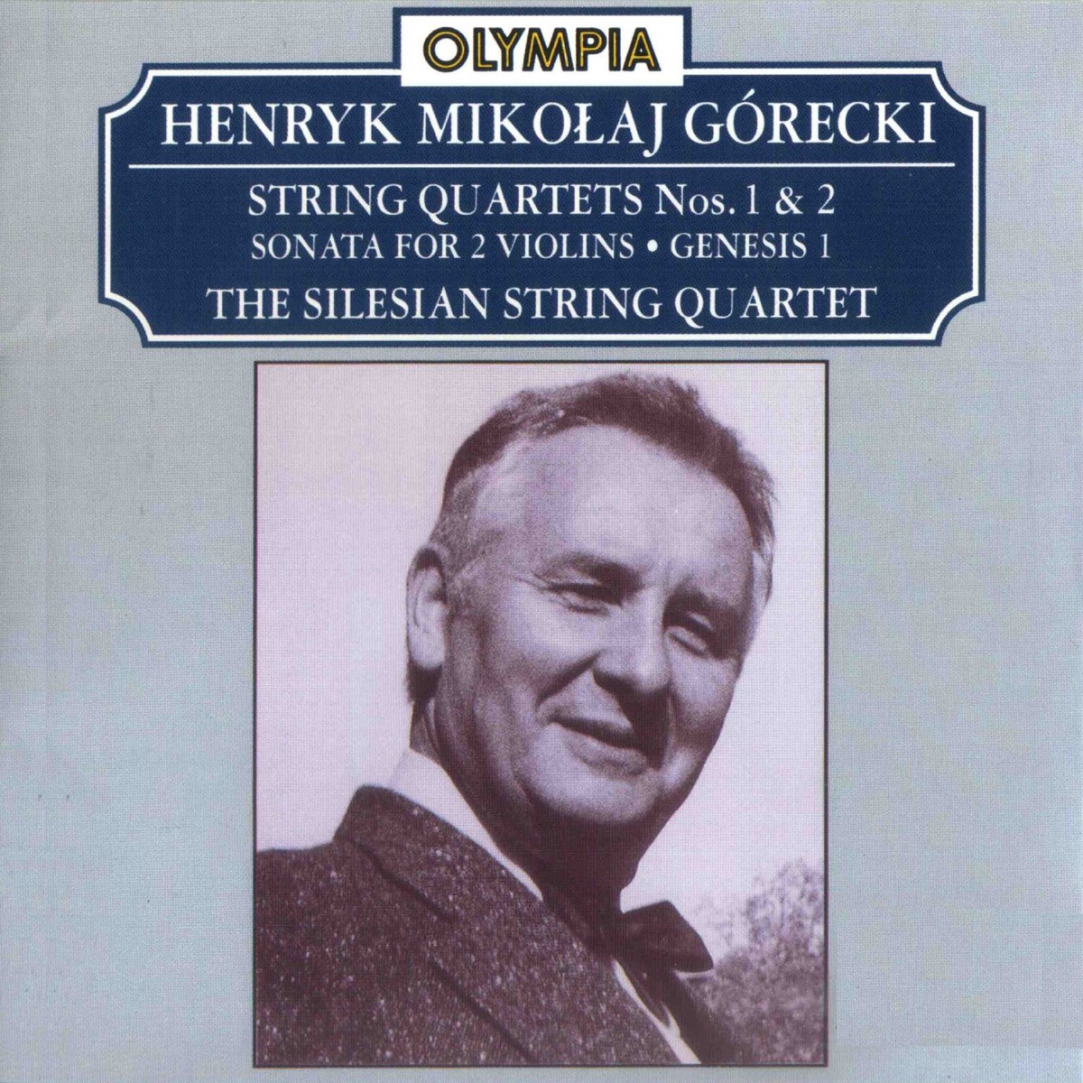 Mikołaj Górecki: String Quartet No. 1 & 2; Sonata, Op. 10 by Silesian String Quartet album cover