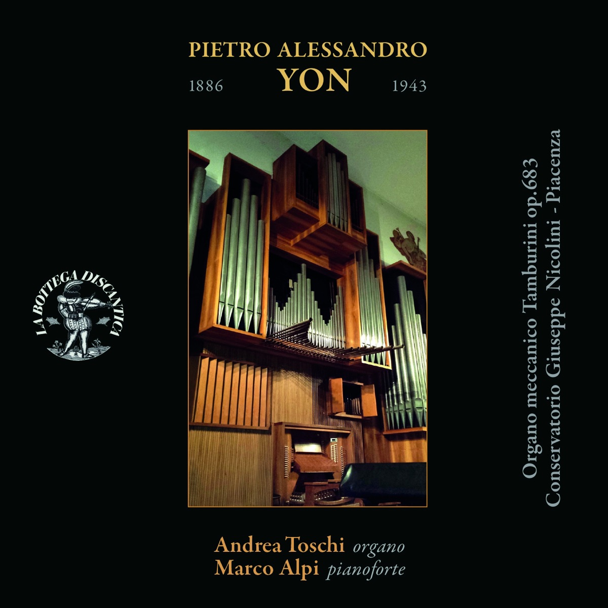 Pietro Alessandro Yon: Concerto Gregoriano by Andrea Toschi & Marco Alpi album cover
