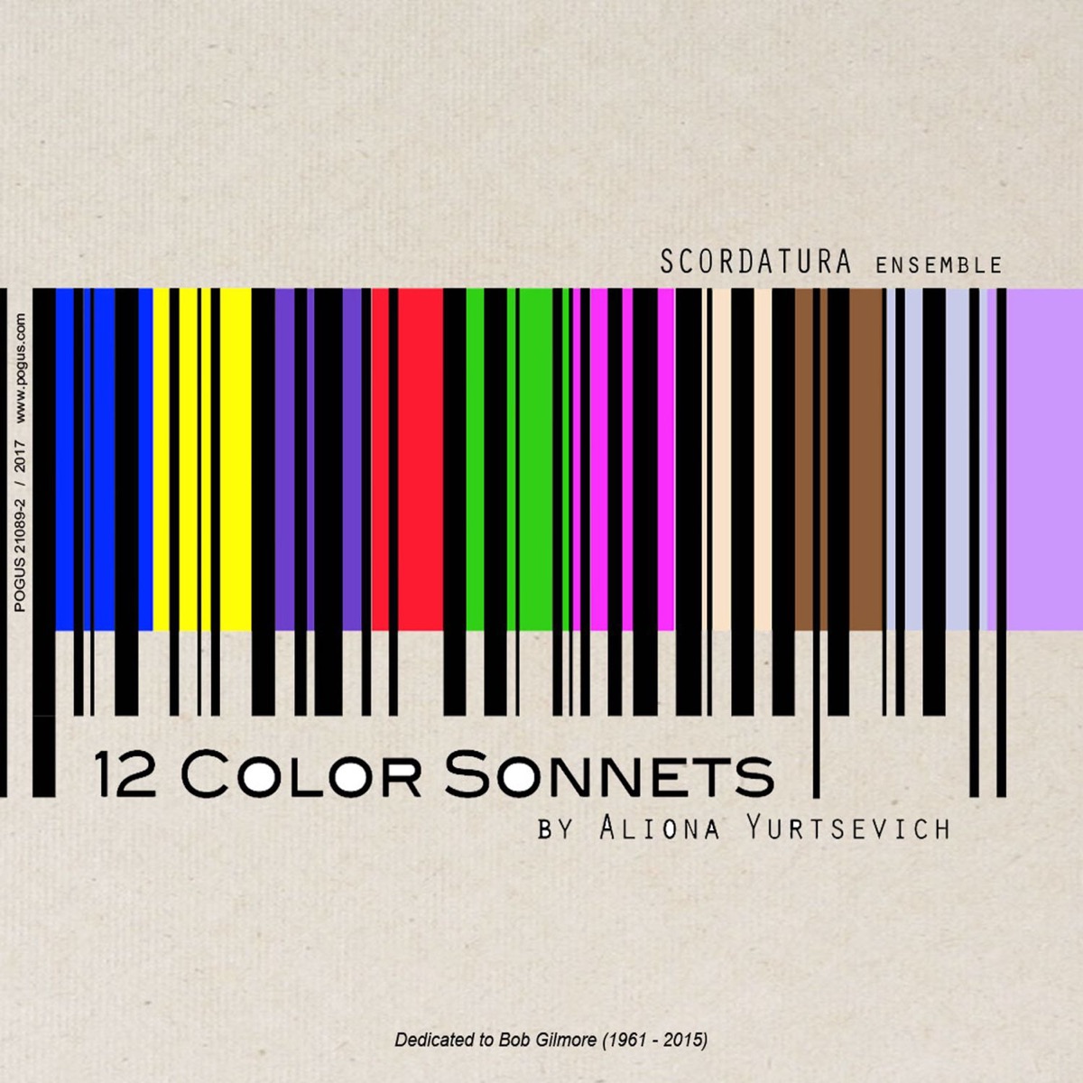 12 Color Sonnets by Scordatura Ensemble album cover