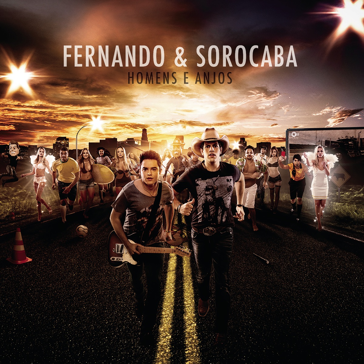Homens e Anjos by Fernando & Sorocaba album cover