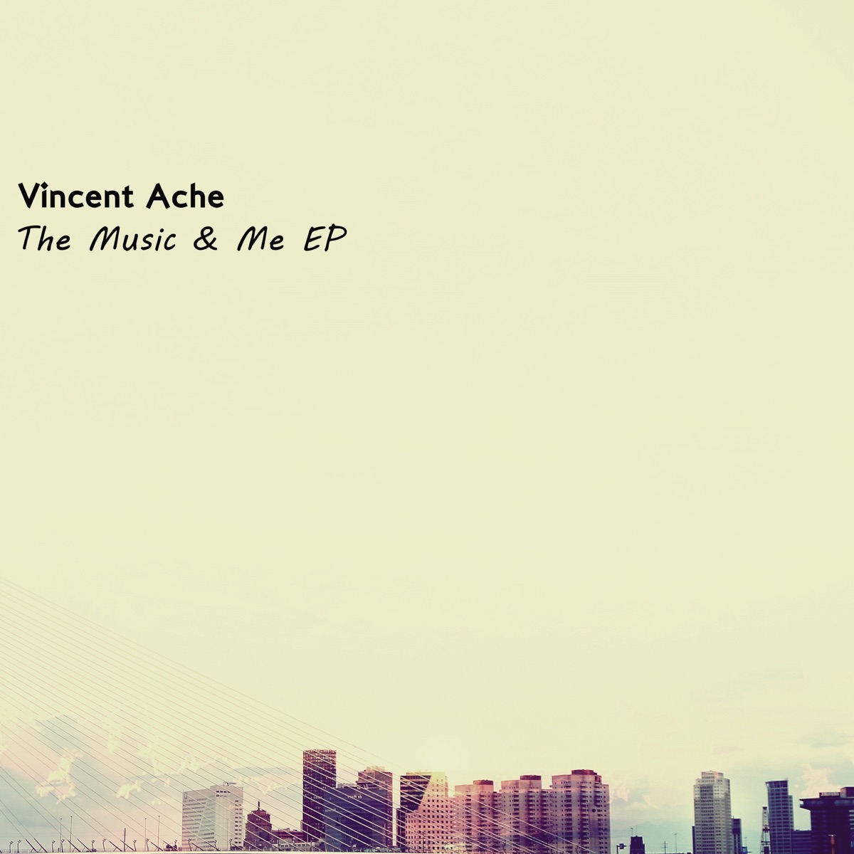 The Music & Me - Single by Vincent Ache album cover
