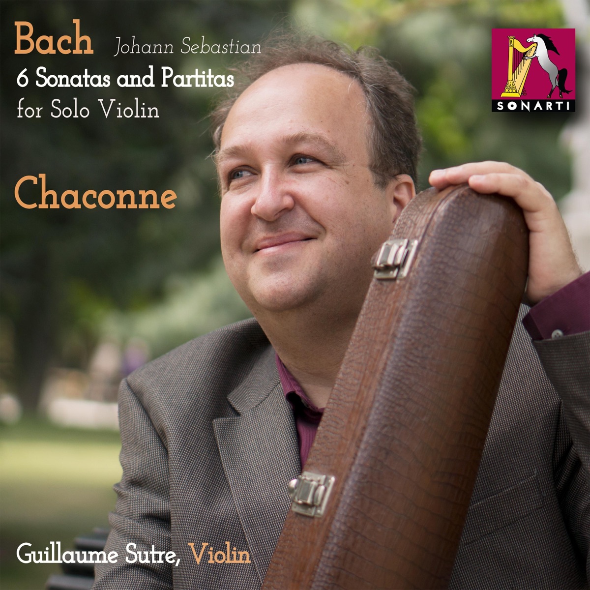 Violin Partita No. 2 in D Minor, BWV 1004: V. Chaconne - EP by Guillaume Sutre album cover