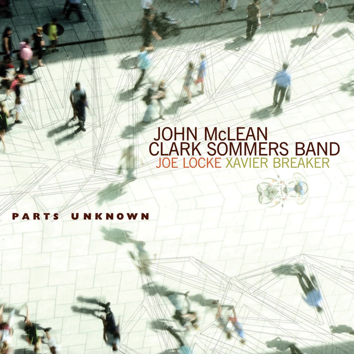 Parts Unknown by John McLean & Clark Sommers album cover