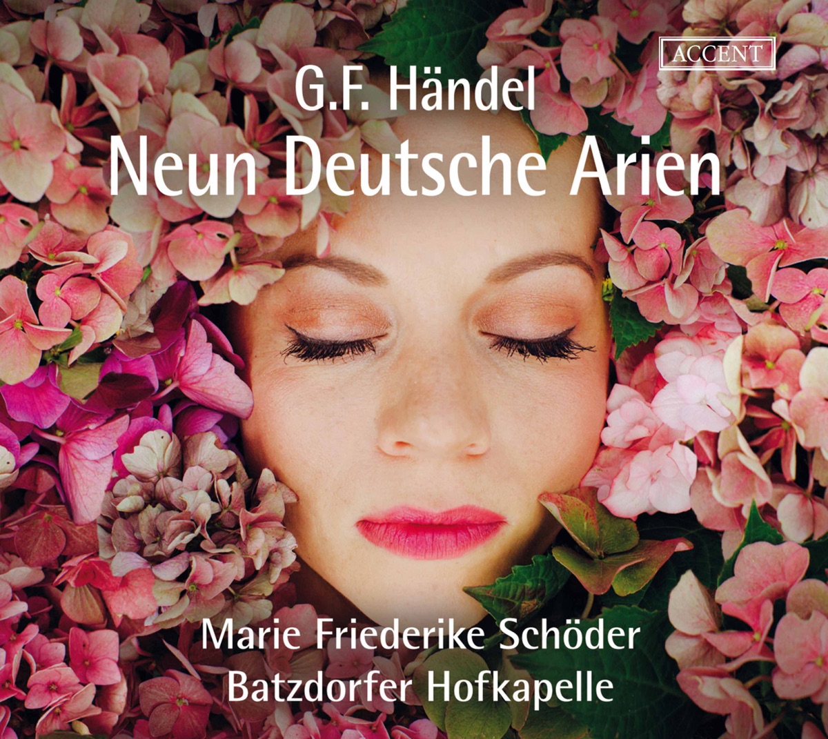 Handel: 9 Deutsche Arien by Maria Friederike Schoder & Batzdorfer Hofkapelle album cover