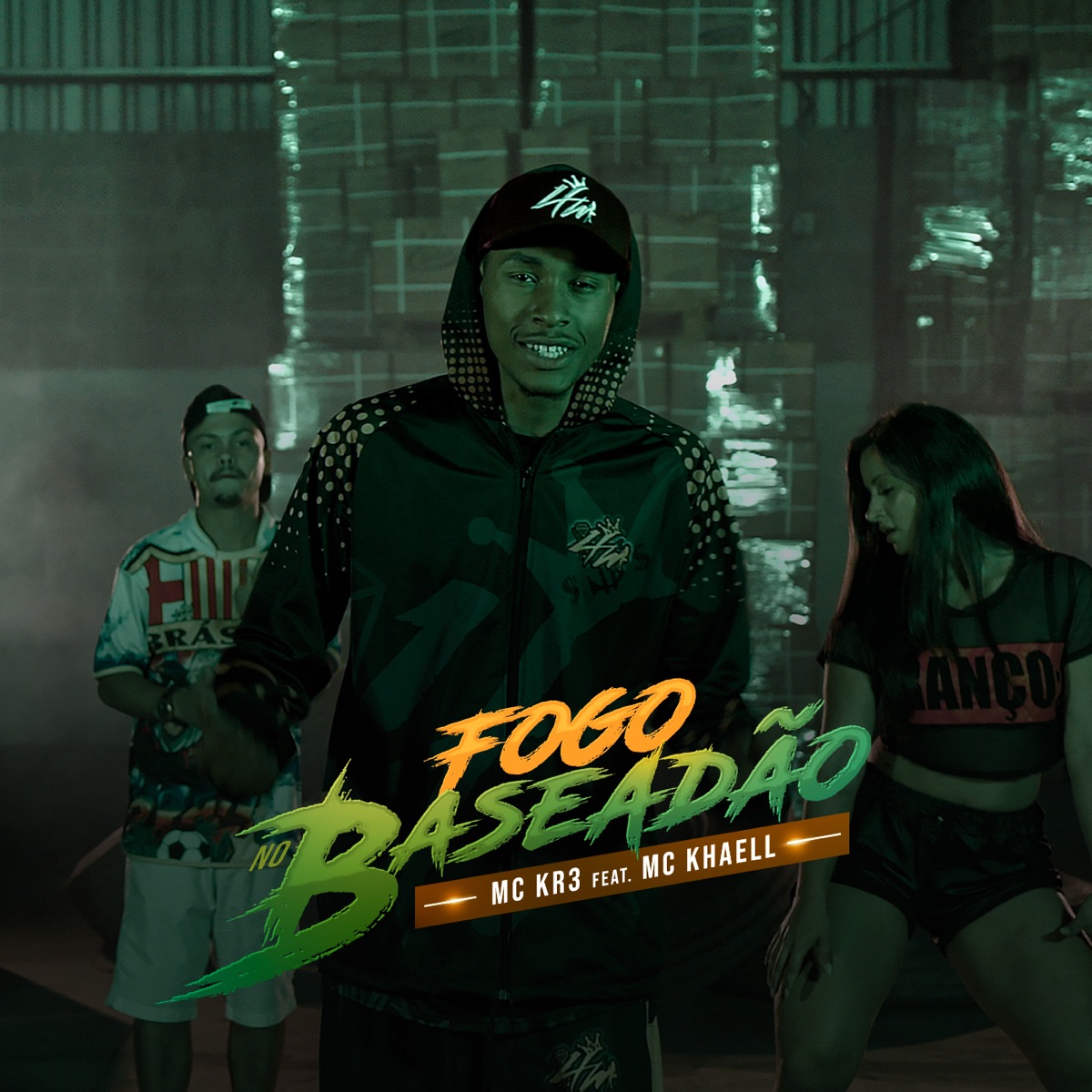 Fogo no Baseadão (feat. MC Khaell) - Single by DJ KR3 album cover