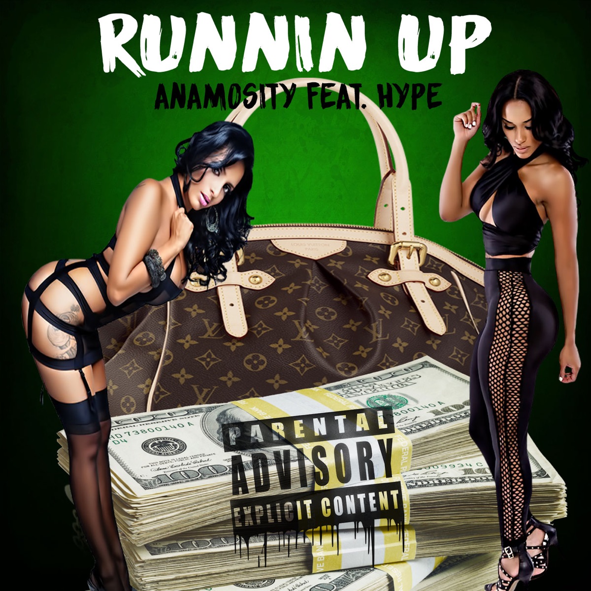 Runnin Up (feat. Hype) - Single by Anamosity album cover