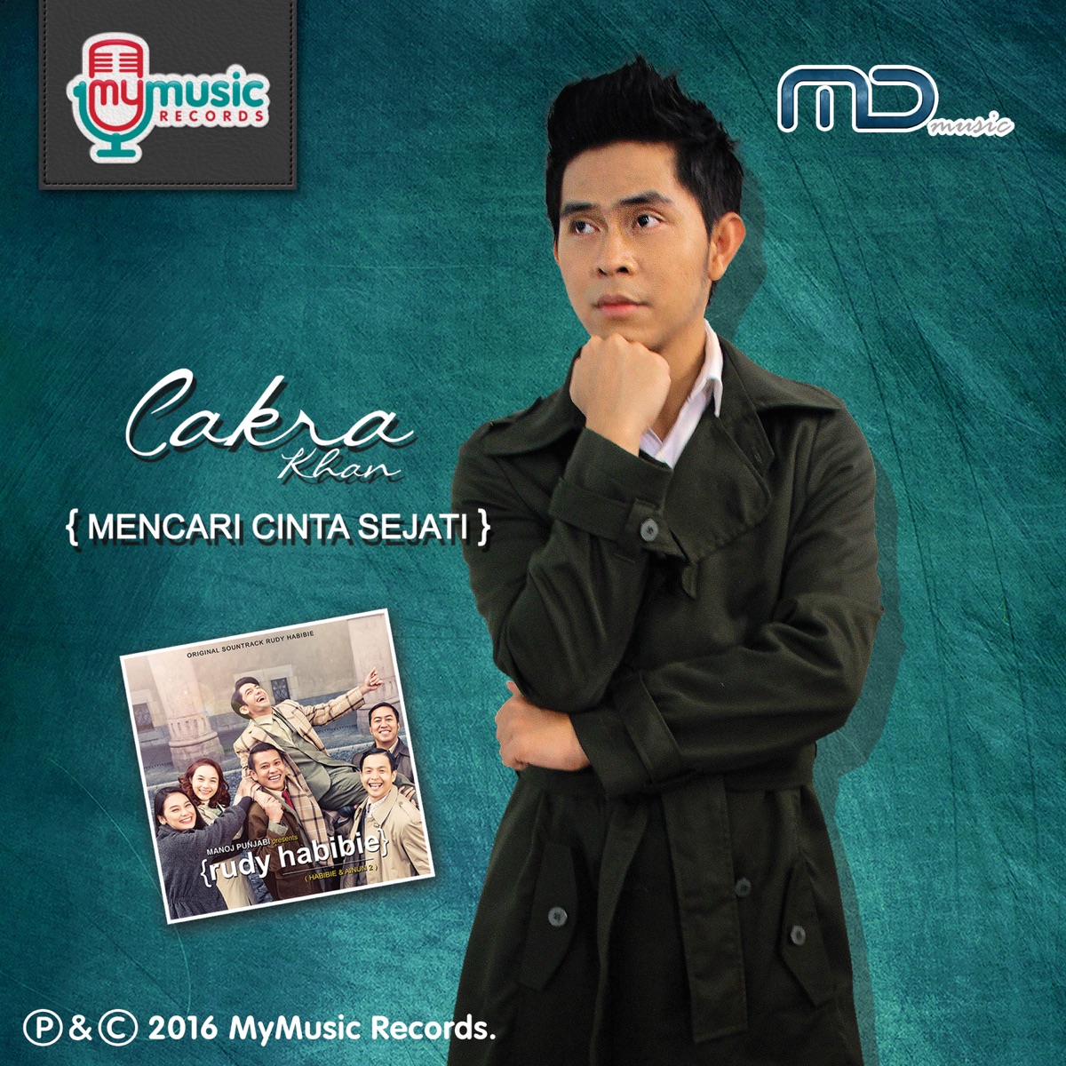 Mencari Cinta Sejati - Single by Cakra Khan album cover