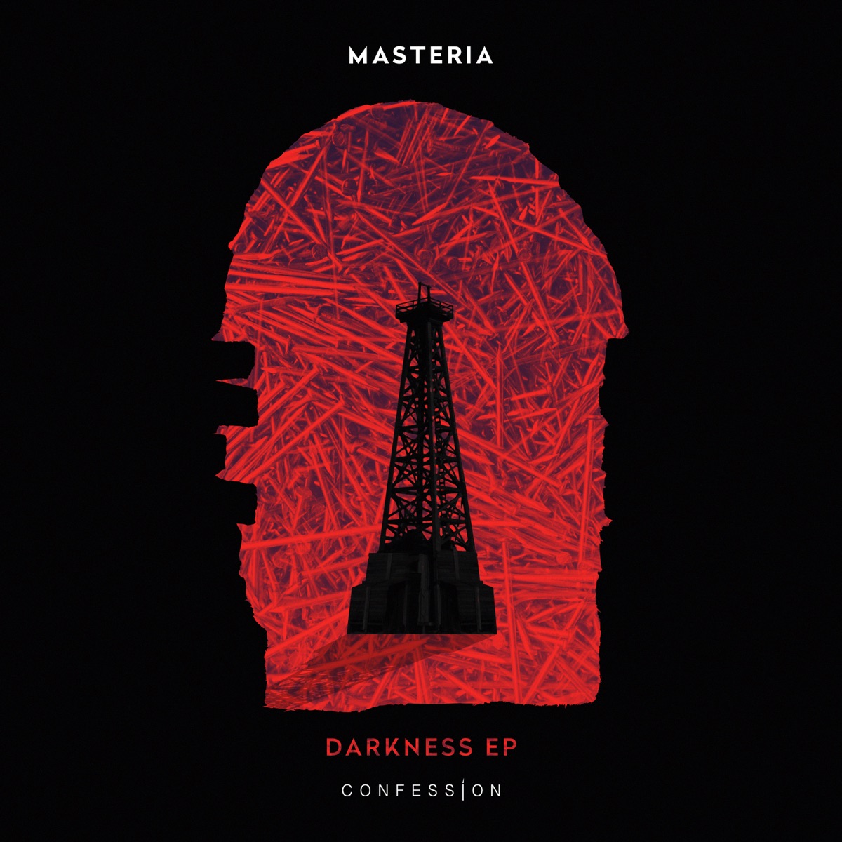 DARKNESS - Single by MASTERIA album cover