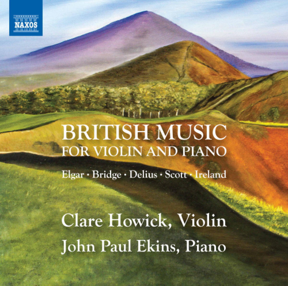 British Music for Violin & Piano by Clare Howick & John Paul Ekins album cover