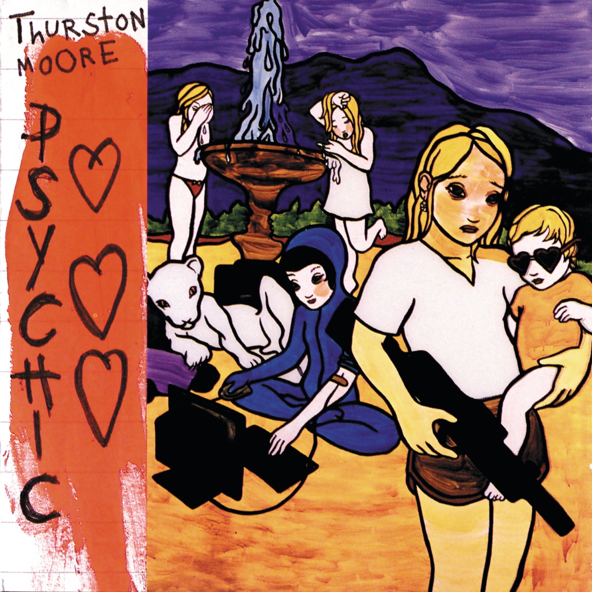 Psychic Hearts by Thurston Moore album cover