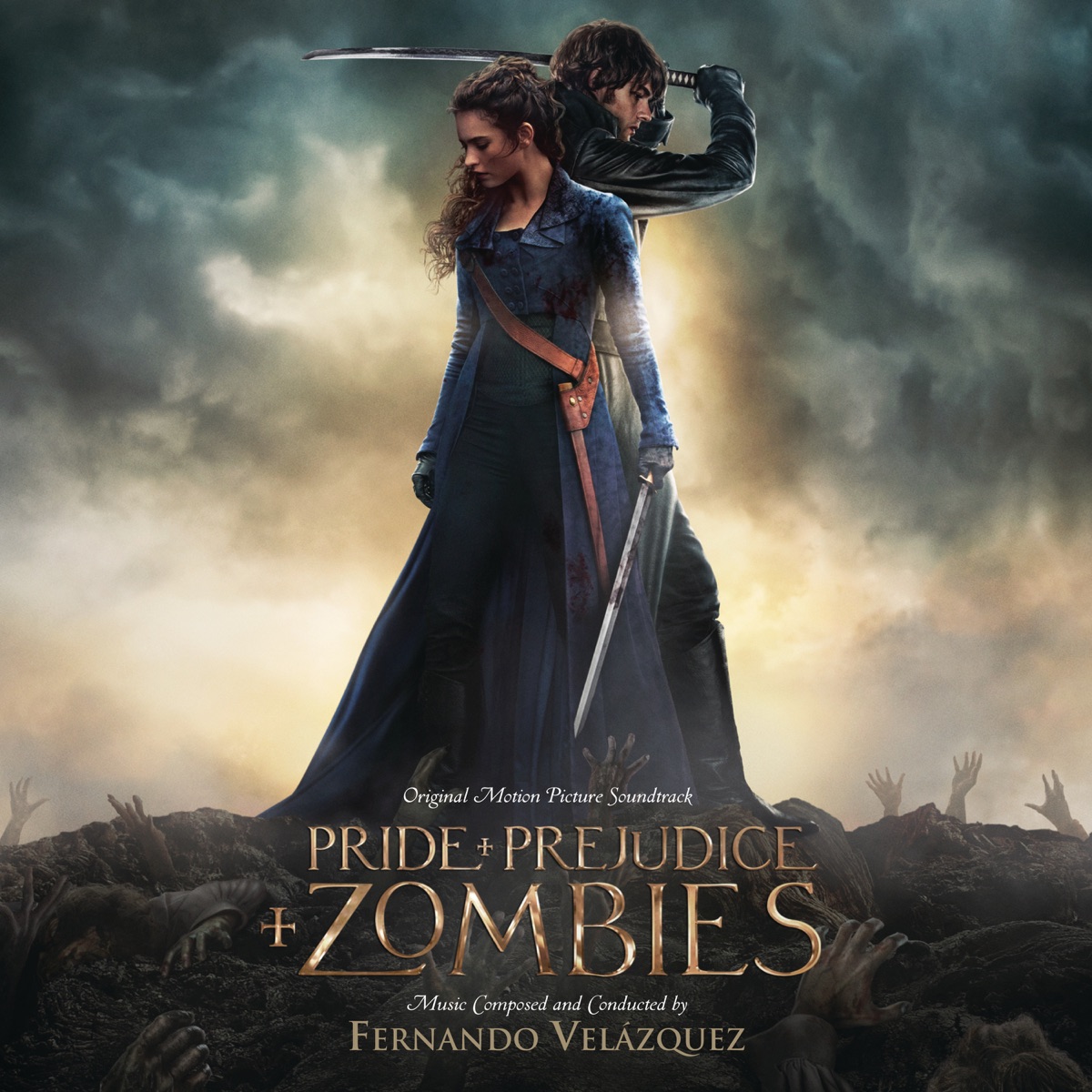 Pride and Prejudice and Zombies (Original Motion Picture Soundtrack) by Fernando Velázquez album cover