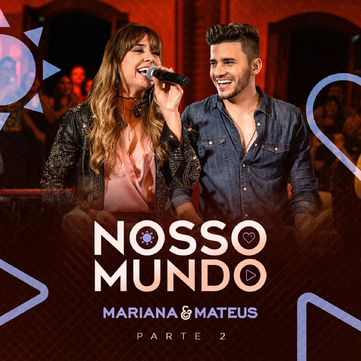 Nosso Mundo, Pt. 2 - EP by Mariana & Mateus album cover