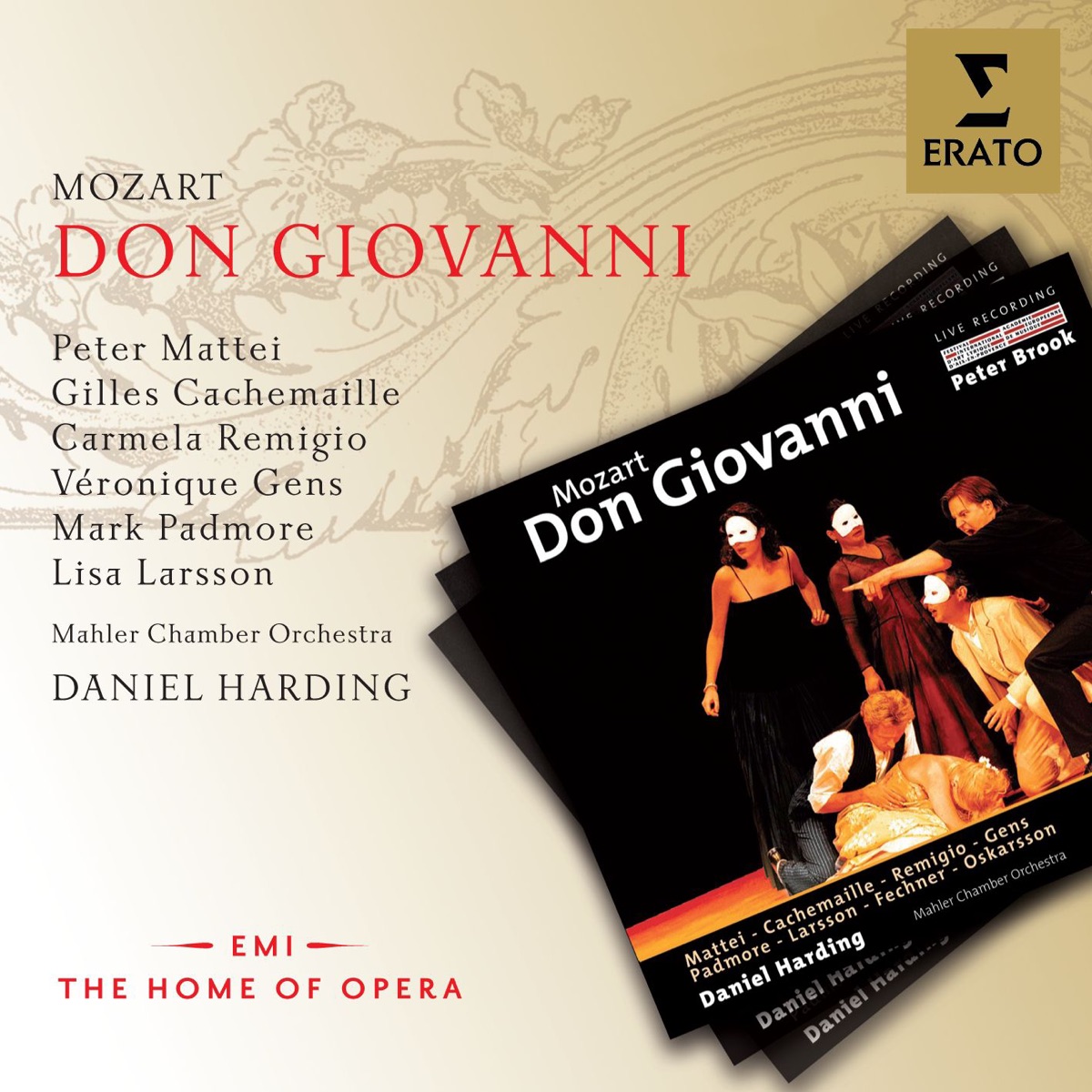 Mozart: Don Giovanni by Daniel Harding, Mahler Chamber Orchestra, Véronique Gens, Carmela Remigio, Lisa Larsson & Mark Padmore album cover