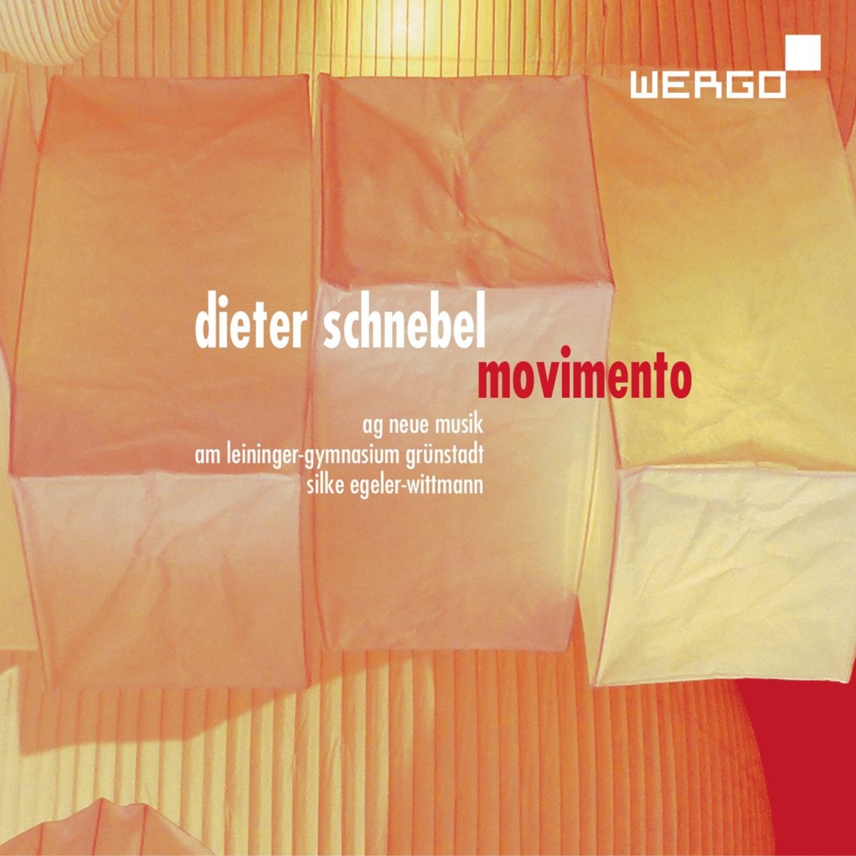 Schnebel: Movimento by AG Neue Musik am Leininger-Gymnasium Grünstadt & Silke Egeler-Wittmann album cover