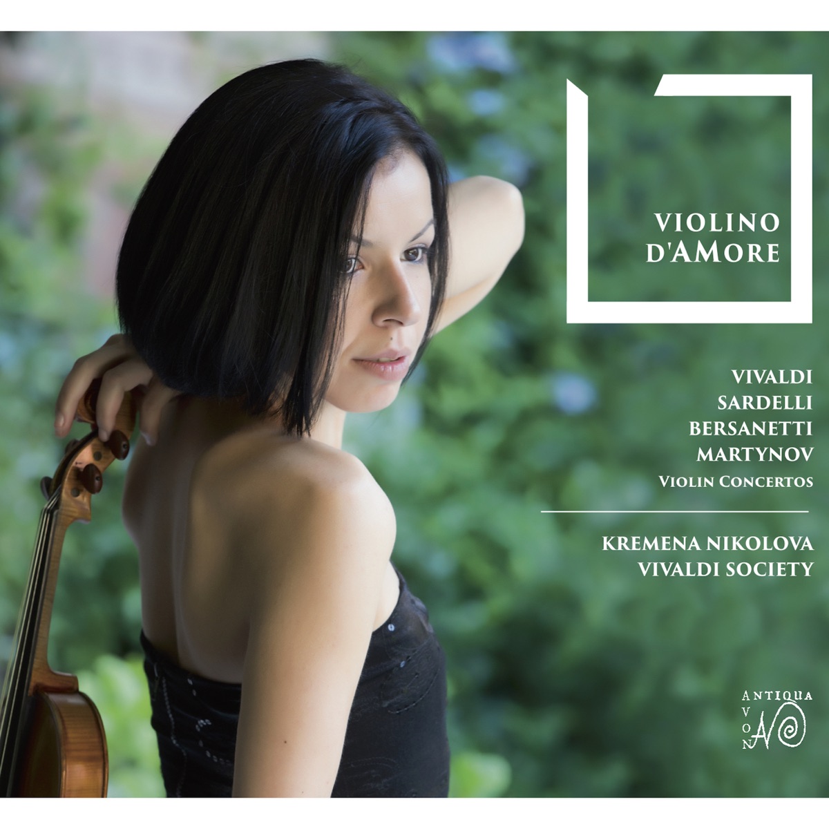 Violino d'amore (Concerti di Antonio Vivaldi, F.m. Sardelli, A. Martynov, G. Bersanetti) by Kremena Nikolova & Vivaldi Society album cover