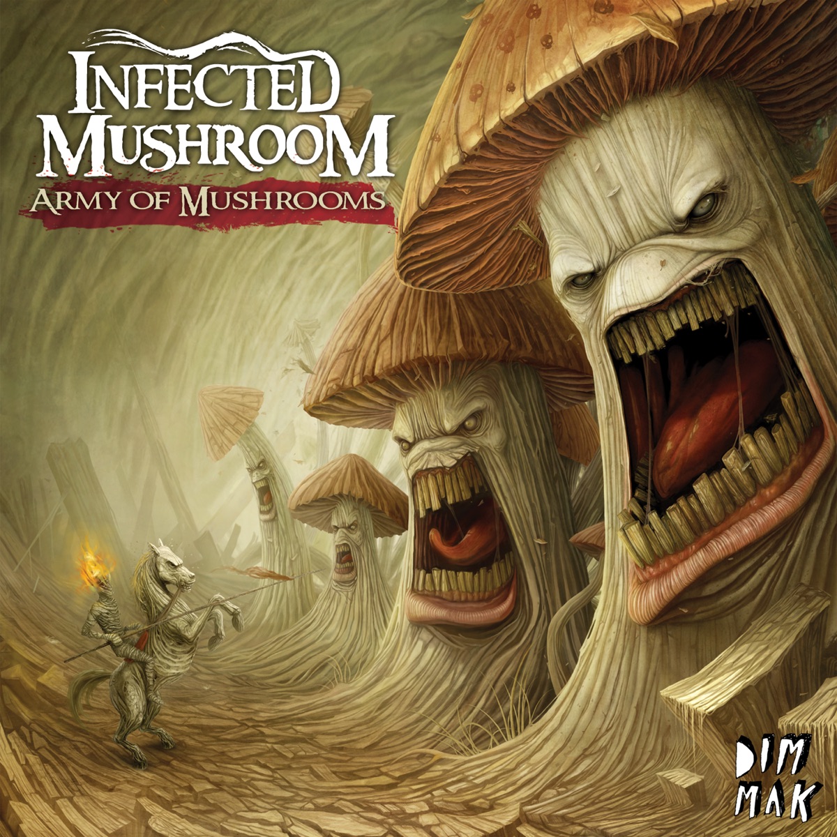 Army of Mushrooms by Infected Mushroom album cover