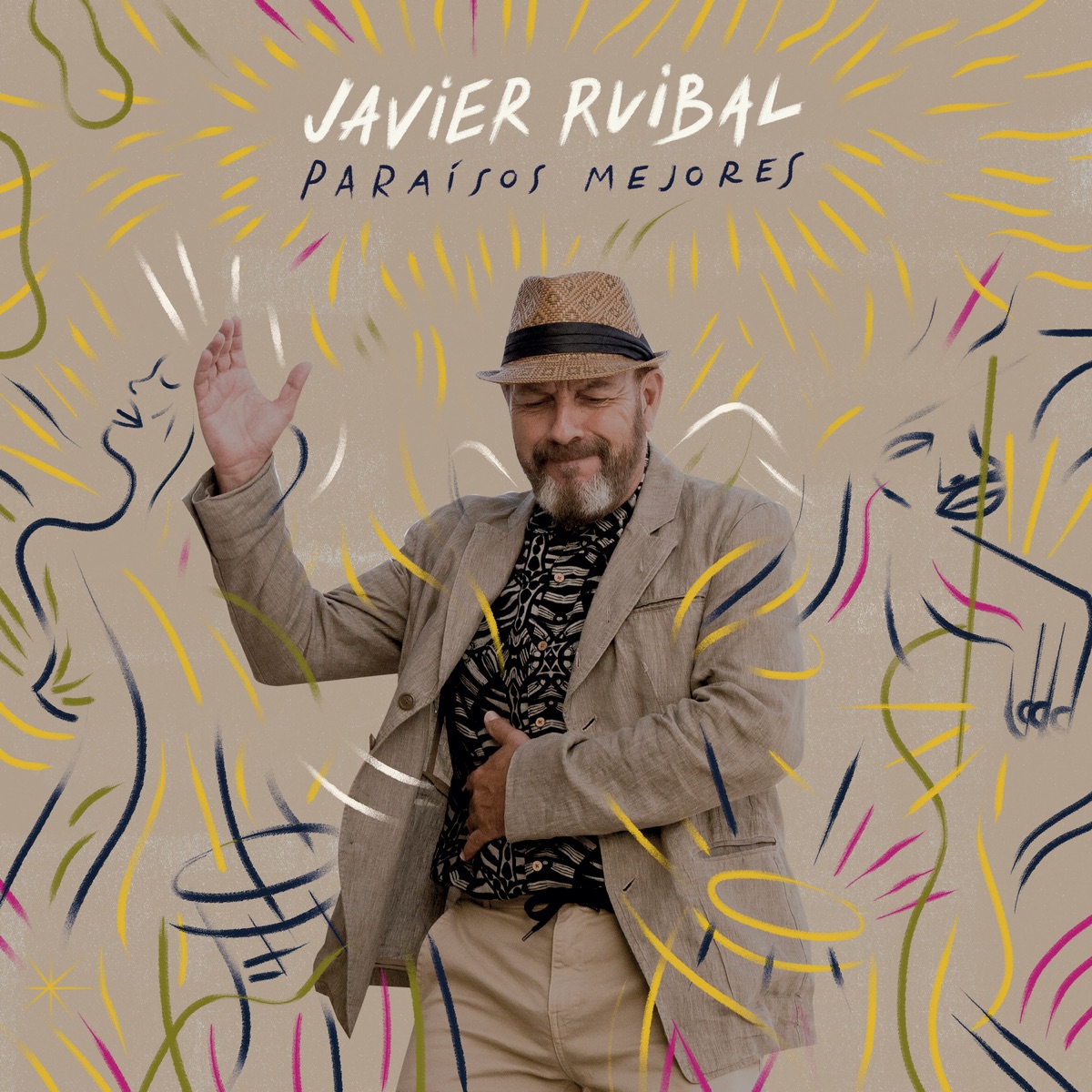Paraísos Mejores by Javier Ruibal album cover