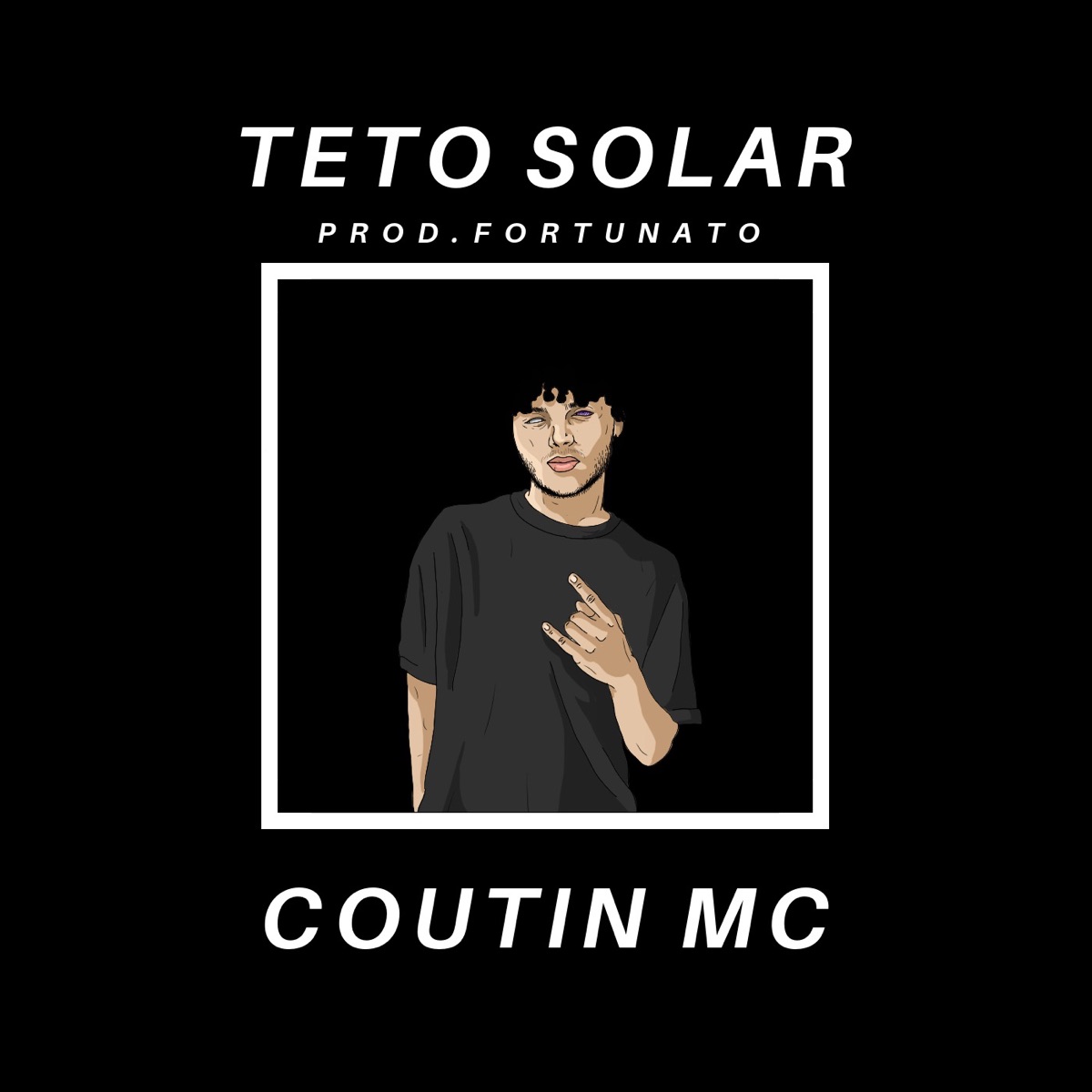 Teto Solar - Single by Coutin Mc album cover