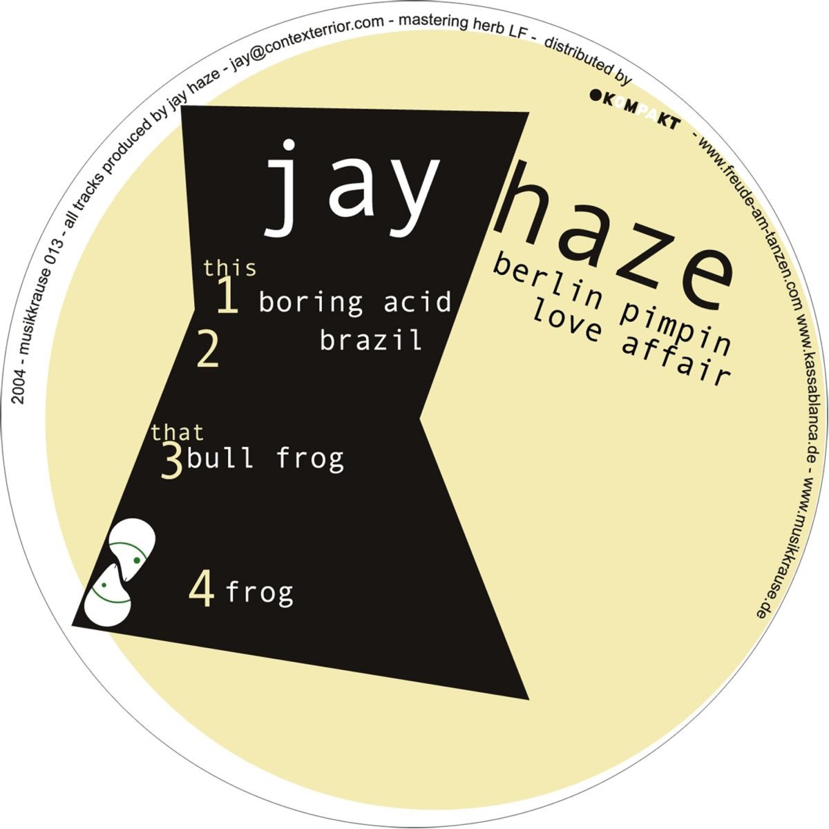 Berlin Pimping Affair - EP by Jay Haze album cover
