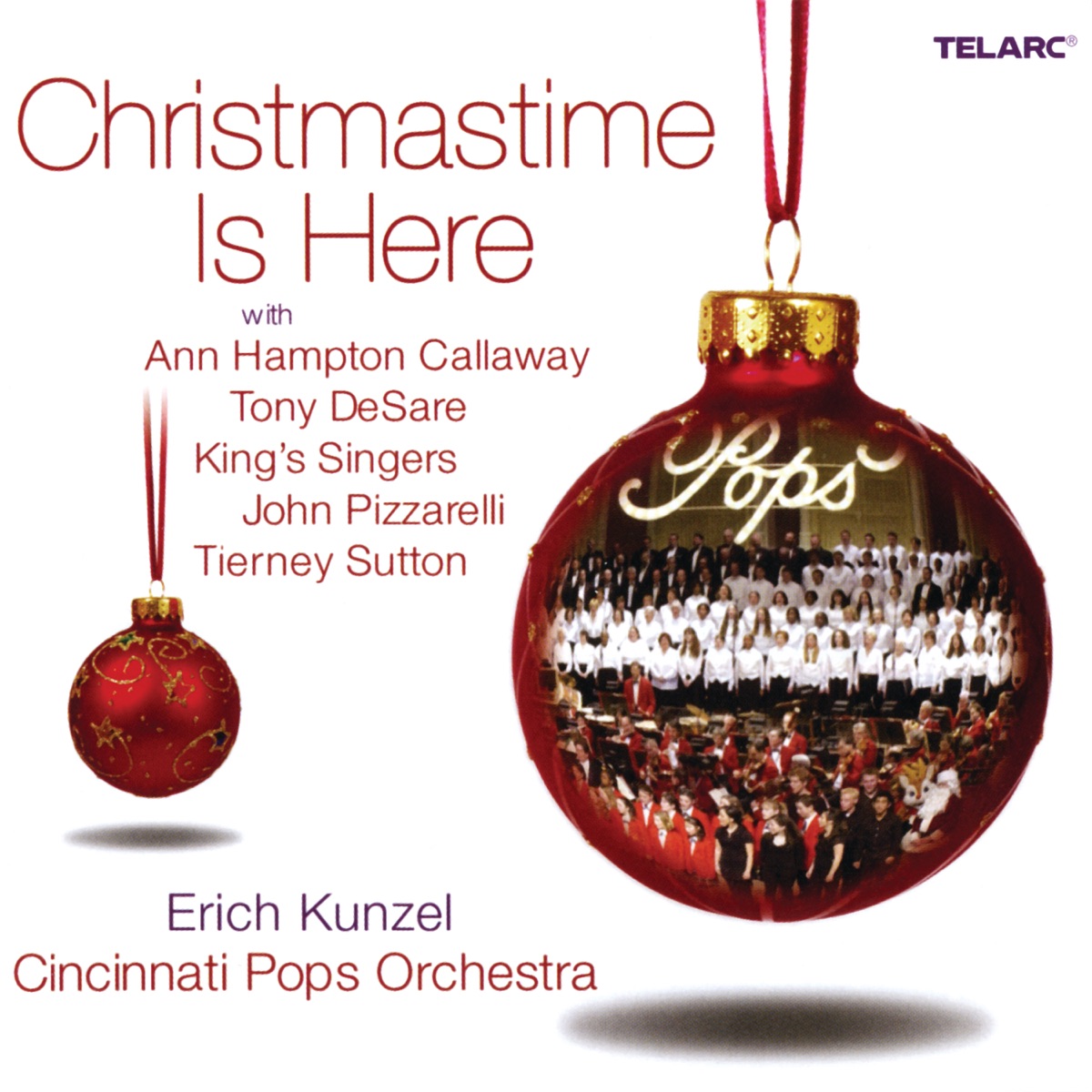 Christmastime Is Here by Erich Kunzel & Cincinnati Pops Orchestra album cover