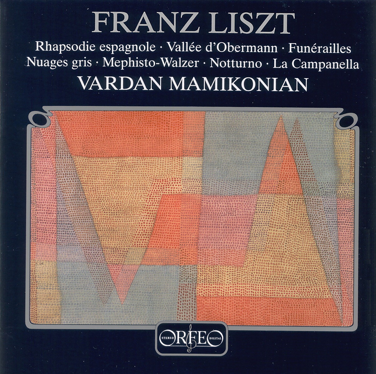 Liszt: Piano Music by Vardan Mamikonian album cover