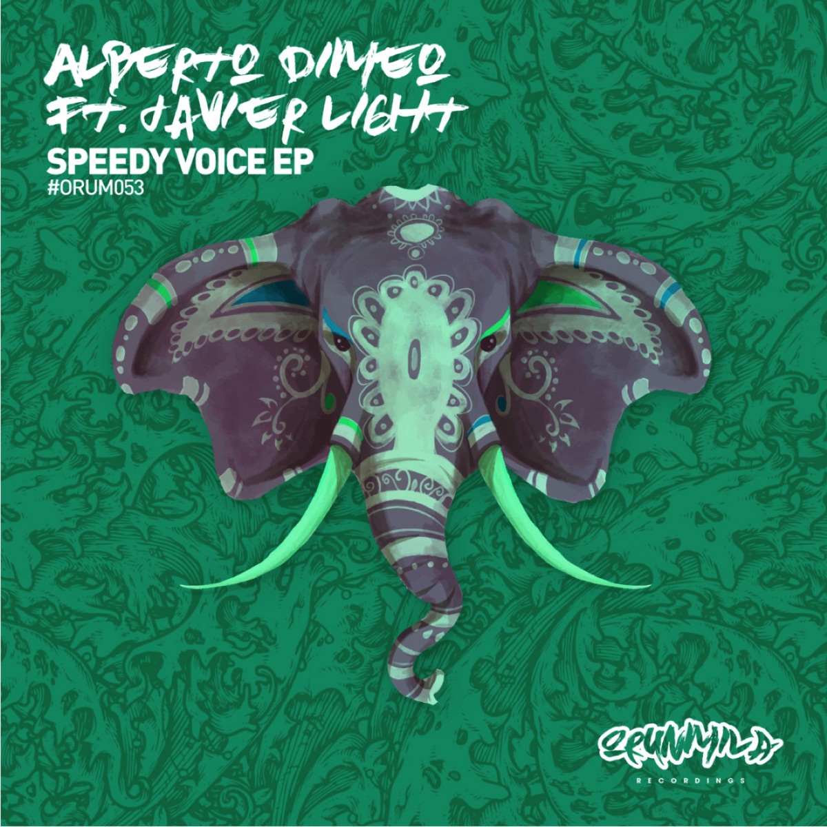 Speedy Voice EP by Alberto Dimeo & Javier Light album cover