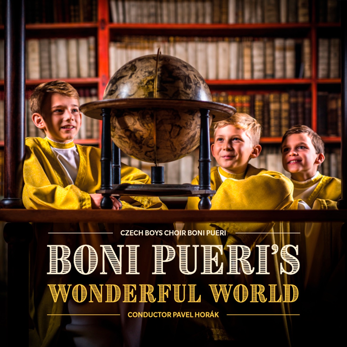 Wonderful World by Boni Pueri Boys Choir & Pavel Horák album cover